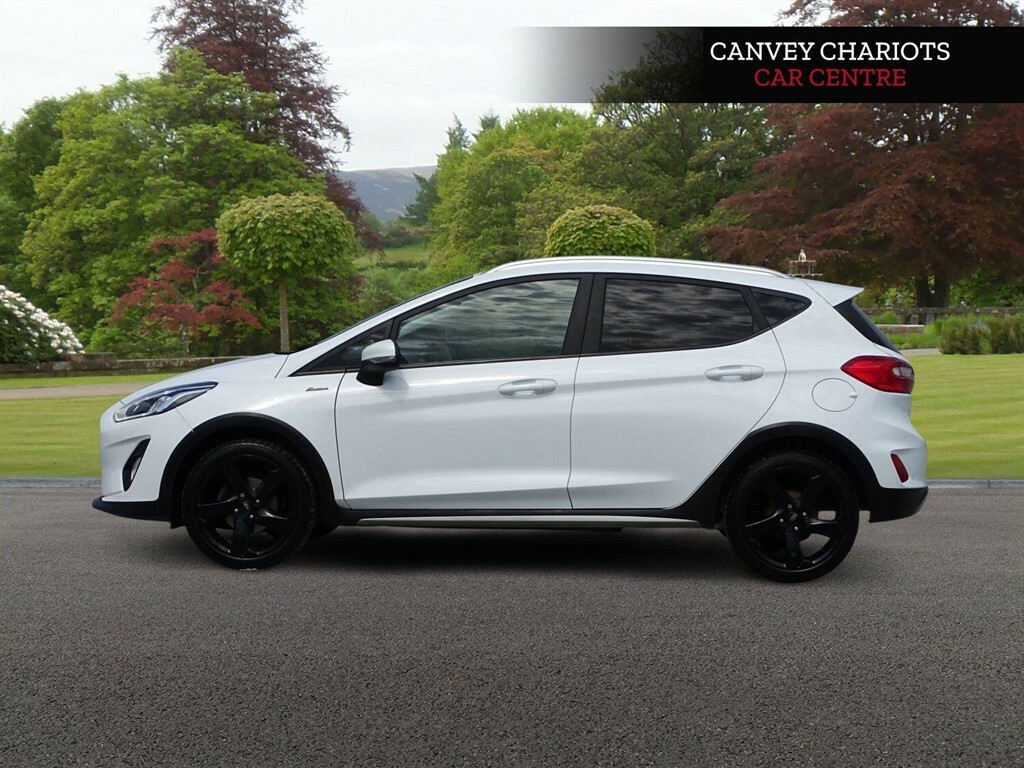Ford Fiesta 1.0T Ecoboost Active X Euro 6 Ss NV69ODS White #5