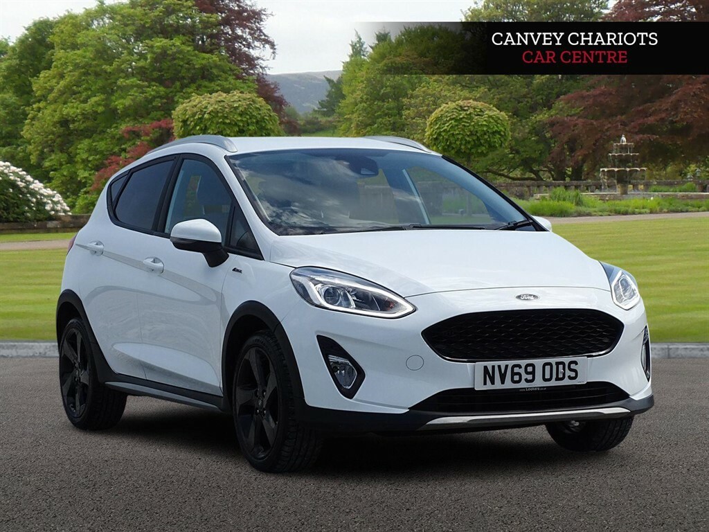 Ford Fiesta 1.0T Ecoboost Active X Euro 6 Ss White