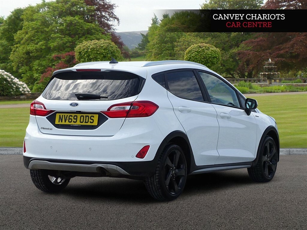 Ford Fiesta 1.0T Ecoboost Active X Euro 6 Ss NV69ODS White #3