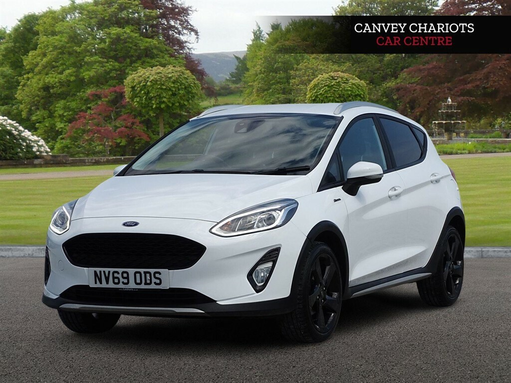 Ford Fiesta 1.0T Ecoboost Active X Euro 6 Ss NV69ODS White #2