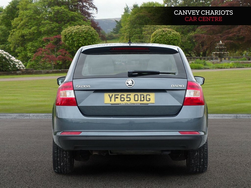 Skoda Rapid Spaceback 1.6 Spaceback Tdi Se Tech Euro 6 Ss Grey #6