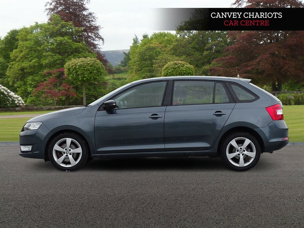 Skoda Rapid Spaceback 1.6 Spaceback Tdi Se Tech Euro 6 Ss Grey #5