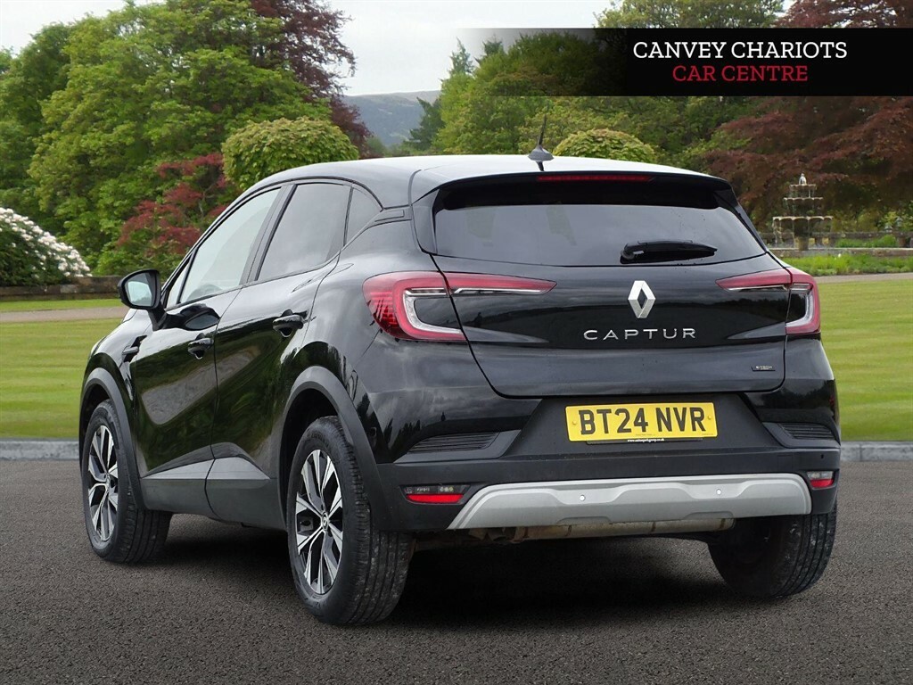Renault Captur 1.6 E-tech Evolution Euro 6 Ss BT24NVR Black #4
