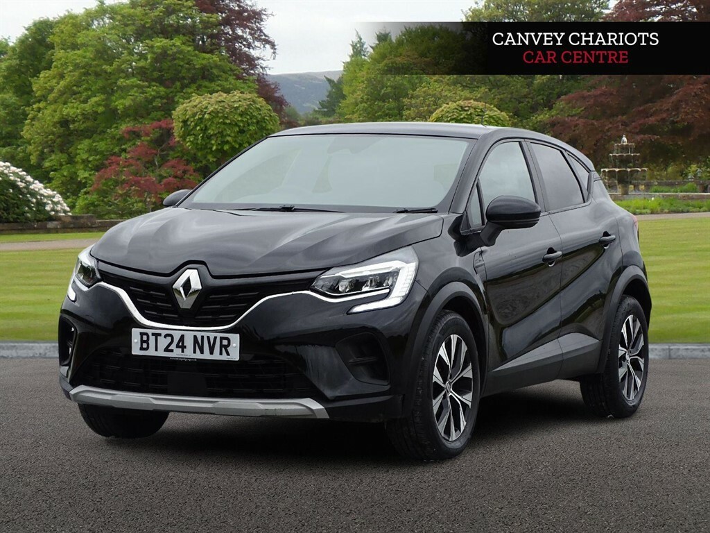 Renault Captur 1.6 E-tech Evolution Euro 6 Ss BT24NVR Black #3