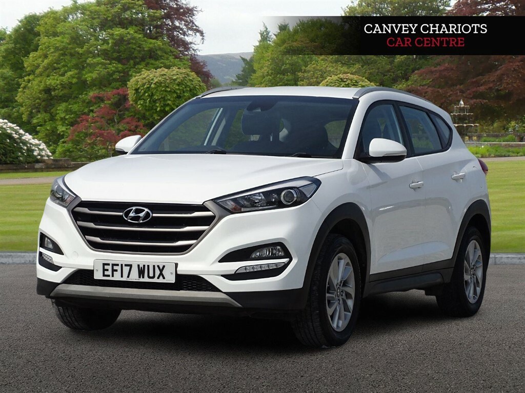 Hyundai Tucson 1.6 Gdi Blue Drive Se Euro 6 Ss EF17WUX White #3