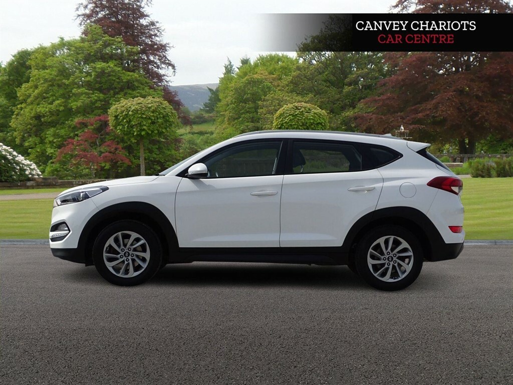 Hyundai Tucson 1.6 Gdi Blue Drive Se Euro 6 Ss EF17WUX White #5