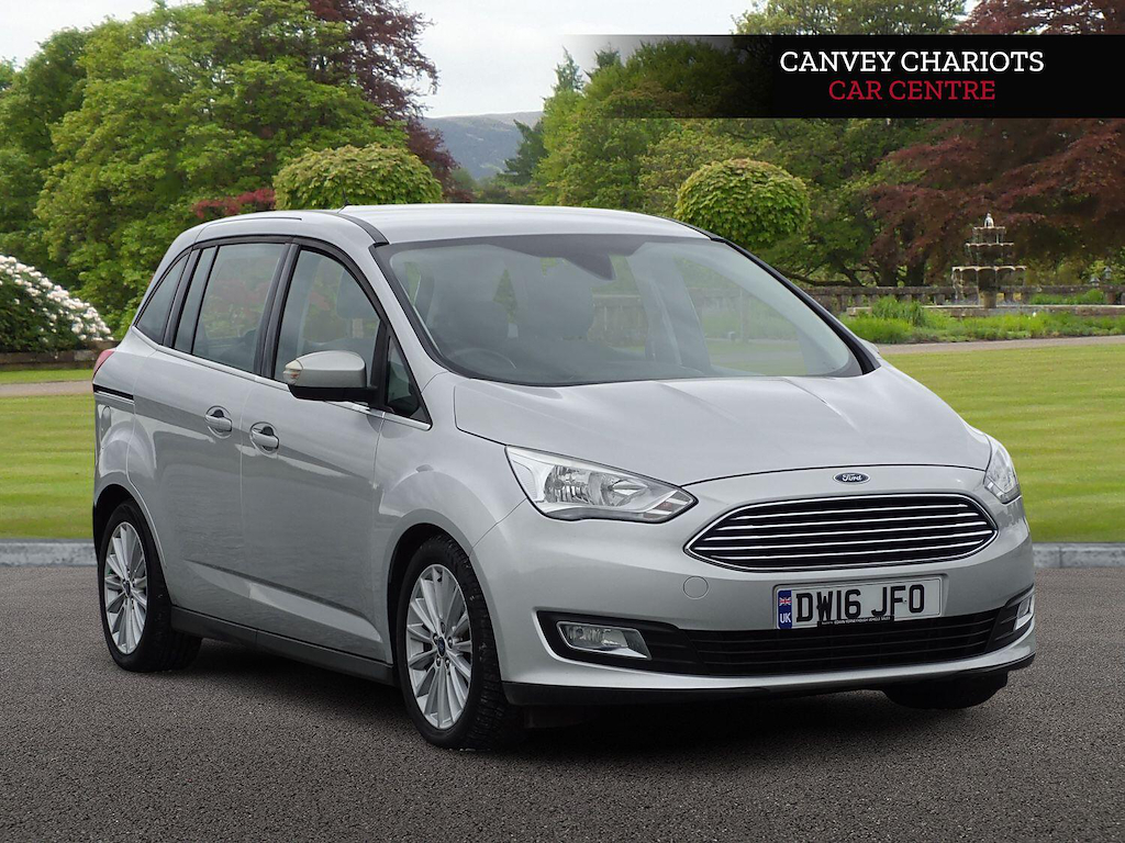 Ford Grand C-Max 2.0 Tdci Titanium Powershift Euro 6 Ss Silver