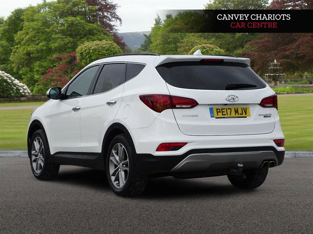 Hyundai Santa Fe 2.2 Crdi Blue Drive Premium Se 4Wd Euro 6 S White #4