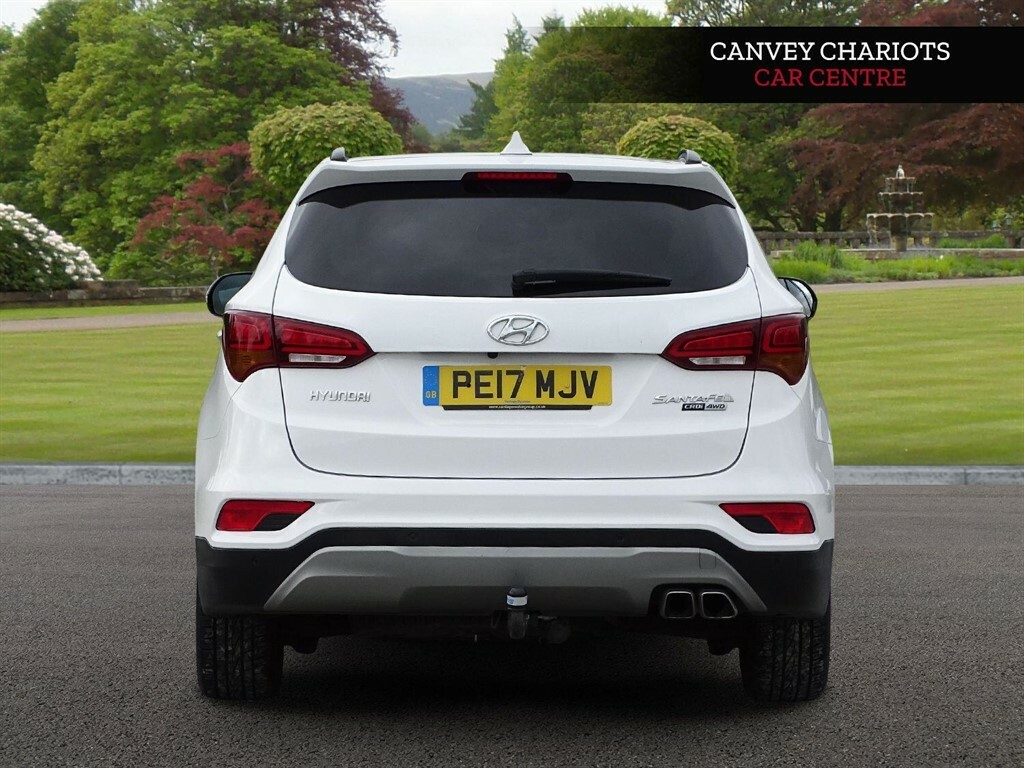 Hyundai Santa Fe 2.2 Crdi Blue Drive Premium Se 4Wd Euro 6 S White #6