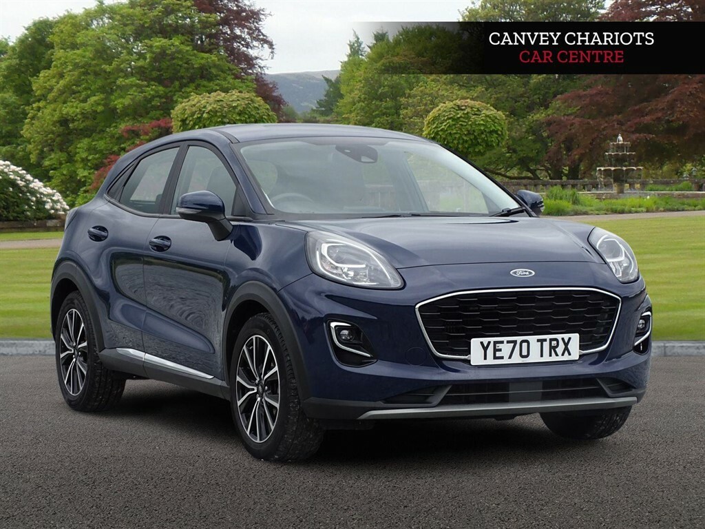 Ford Puma 1.0T Ecoboost Mhev Titanium Euro 6 Ss YE70TRX Blue #2