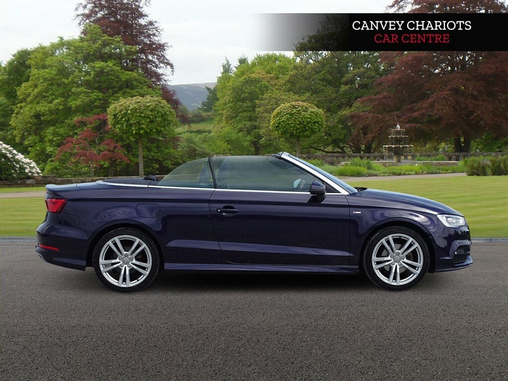 Audi Cabriolet 1.4 Tfsi Cod S Line Euro 6 Ss White #14