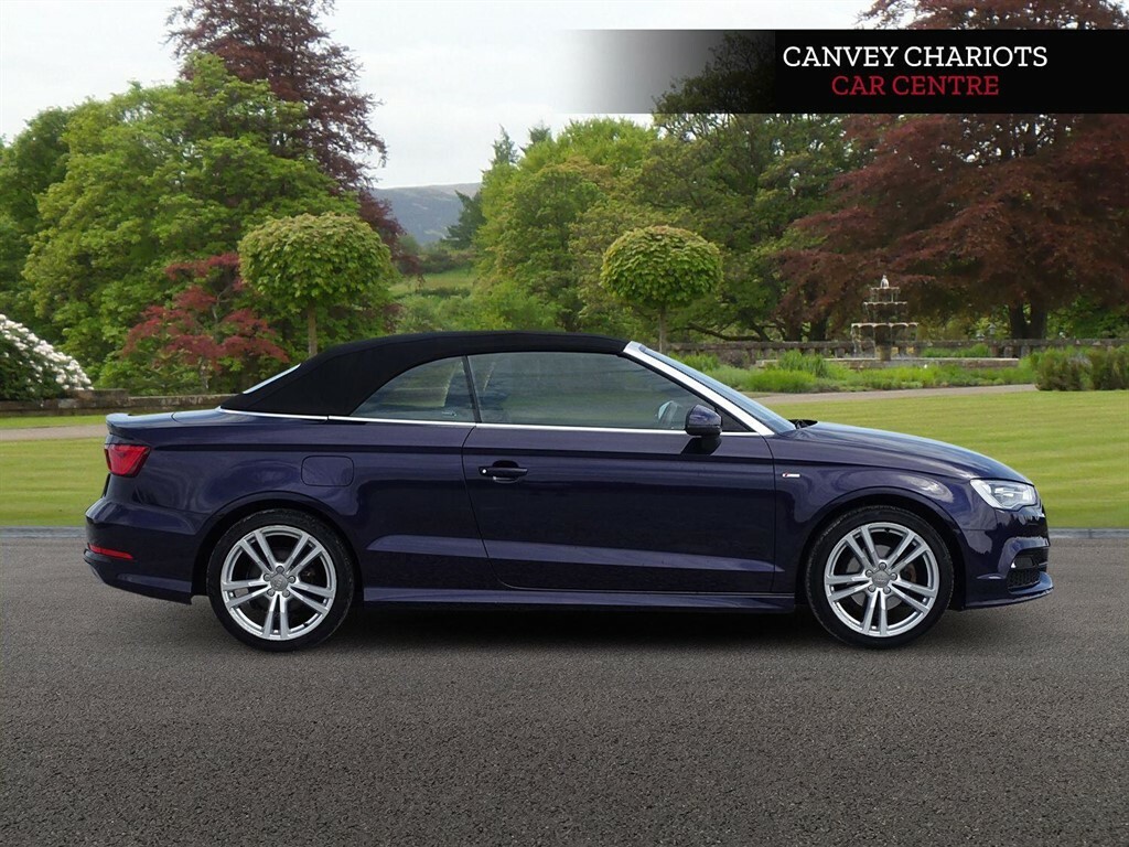Audi Cabriolet 1.4 Tfsi Cod S Line Euro 6 Ss White #13