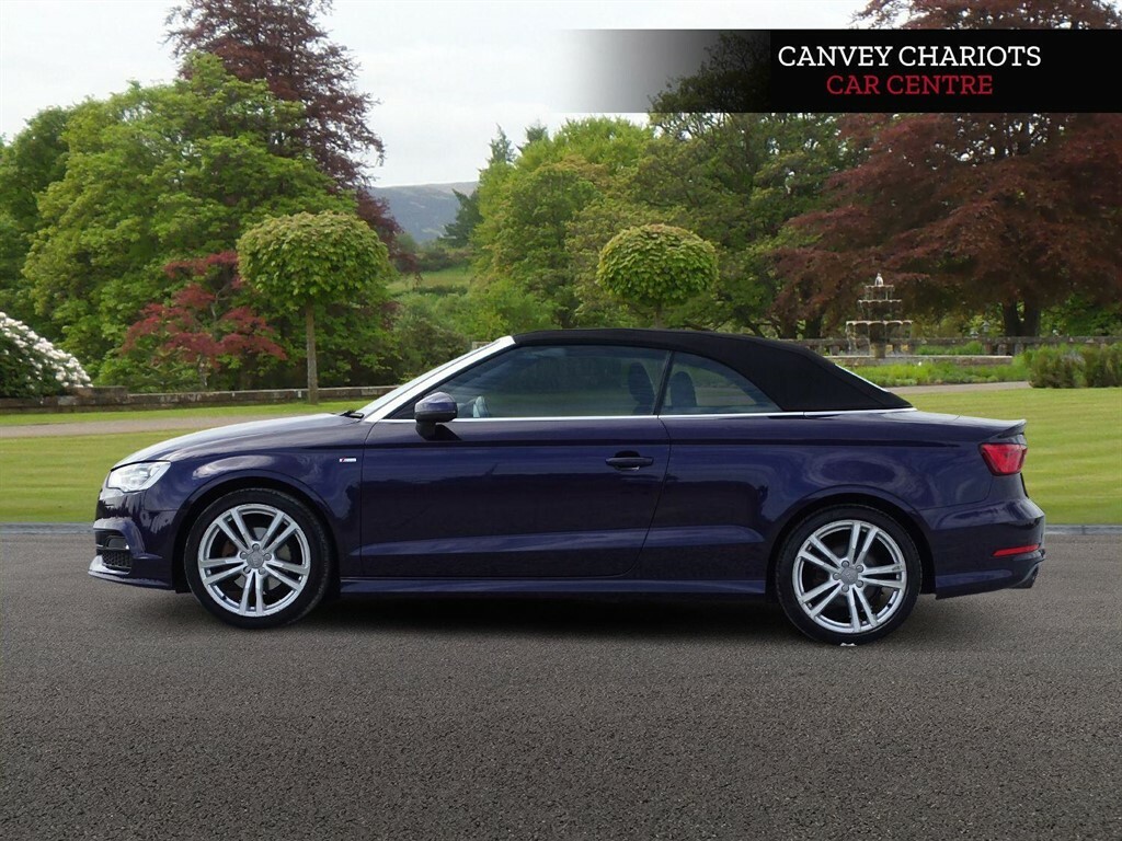 Audi Cabriolet 1.4 Tfsi Cod S Line Euro 6 Ss White #9