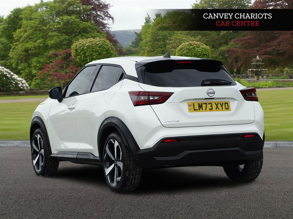 Nissan Juke 1.0 Dig-t Tekna Dct Euro 6 Ss LM73XYO White #4