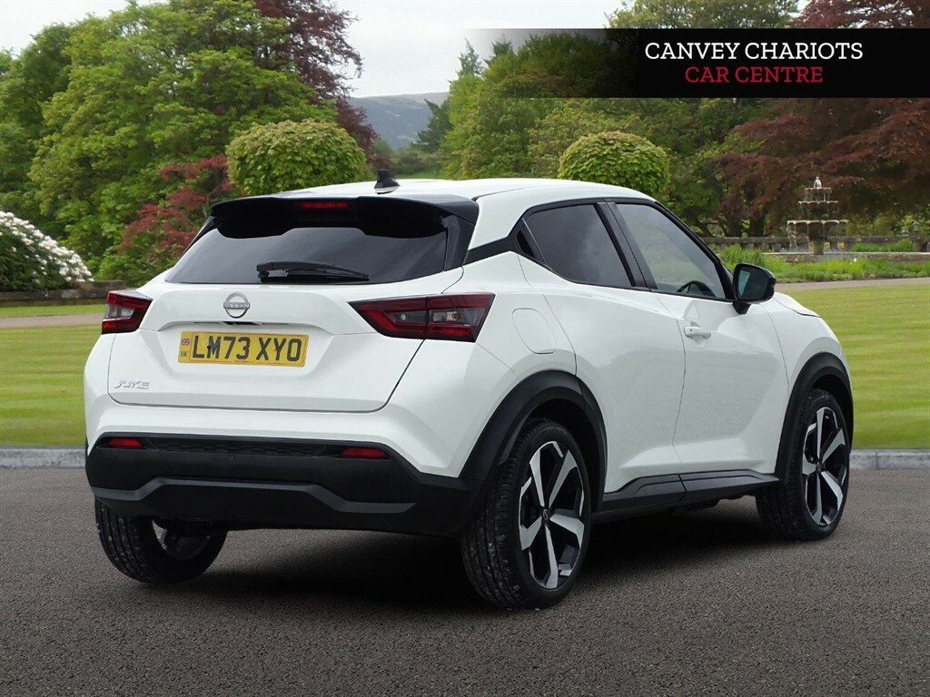 Nissan Juke 1.0 Dig-t Tekna Dct Euro 6 Ss LM73XYO White #3