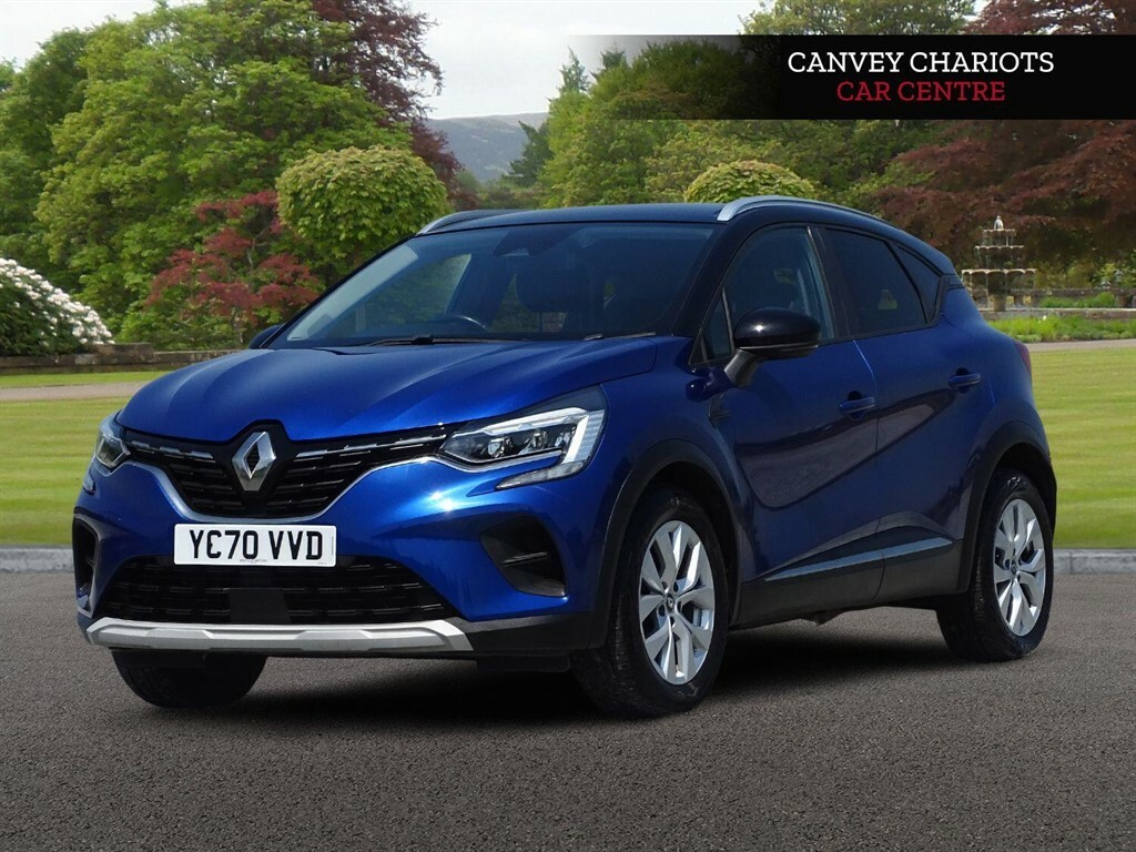 Renault Captur 1.0 Tce Iconic Euro 6 Ss YC70VVD Blue #6