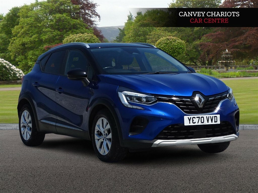 Renault Captur 1.0 Tce Iconic Euro 6 Ss YC70VVD Blue #2