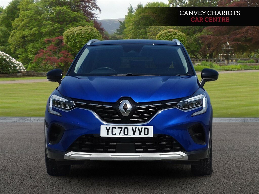 Renault Captur 1.0 Tce Iconic Euro 6 Ss YC70VVD Blue #4