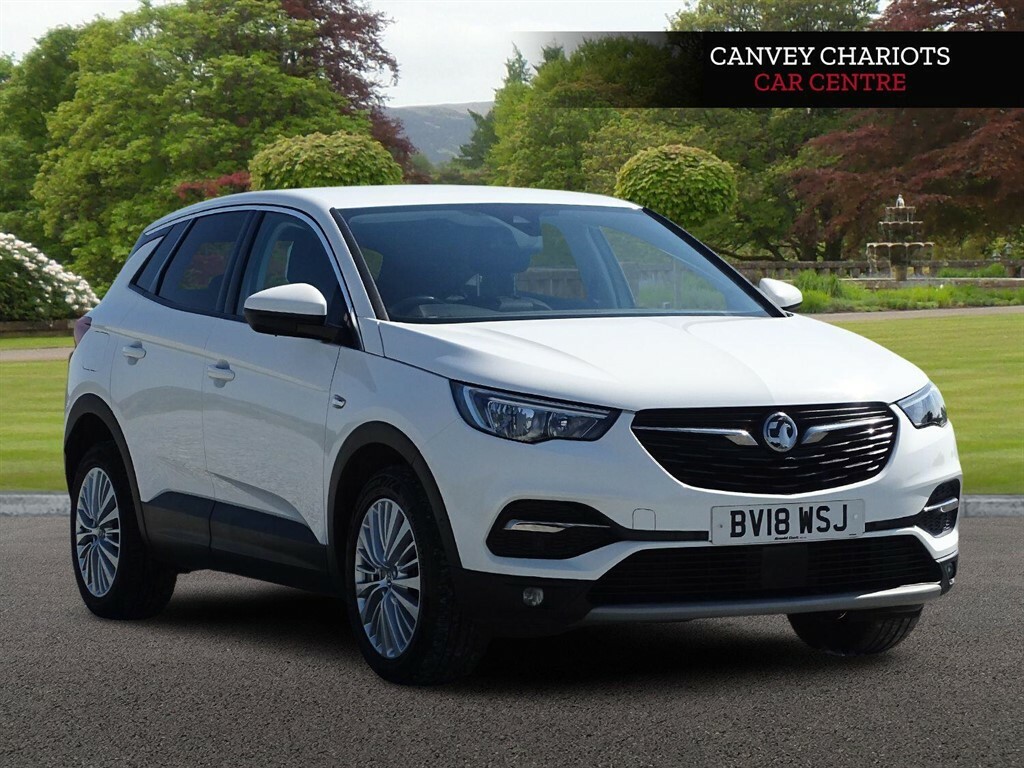 Vauxhall Grandland X 1.6 Turbo D Blueinjection Sport Nav Euro 6 Ss 5 White