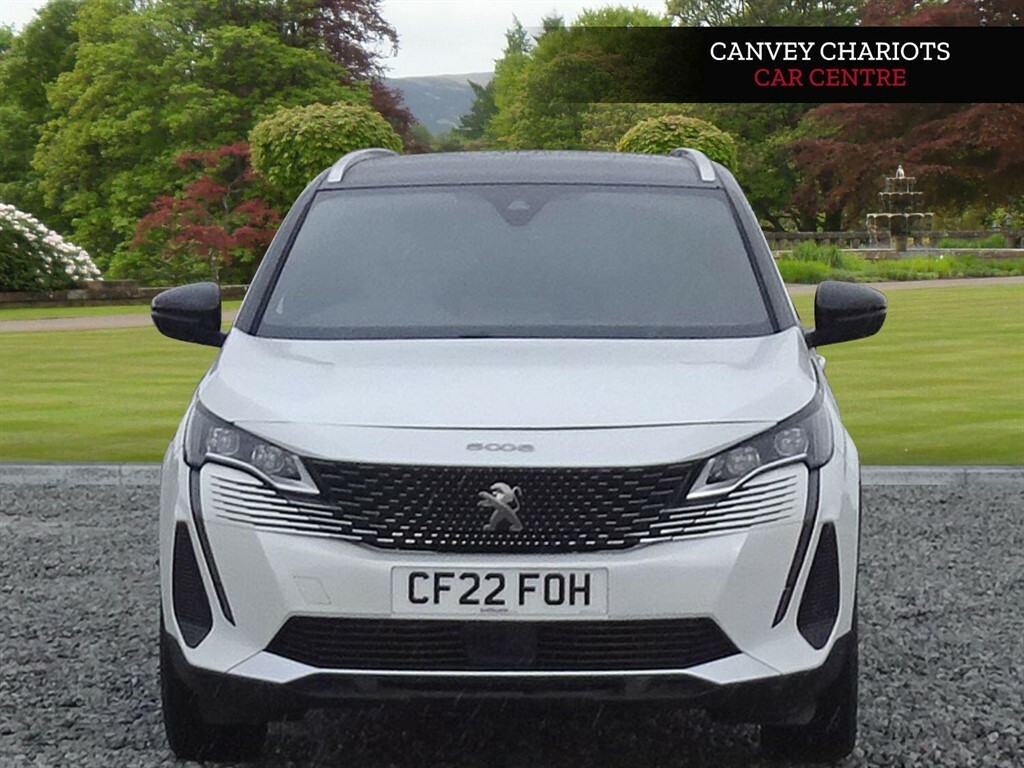 Peugeot 5008 1.2 Puretech Gt Euro 6 Ss White #2