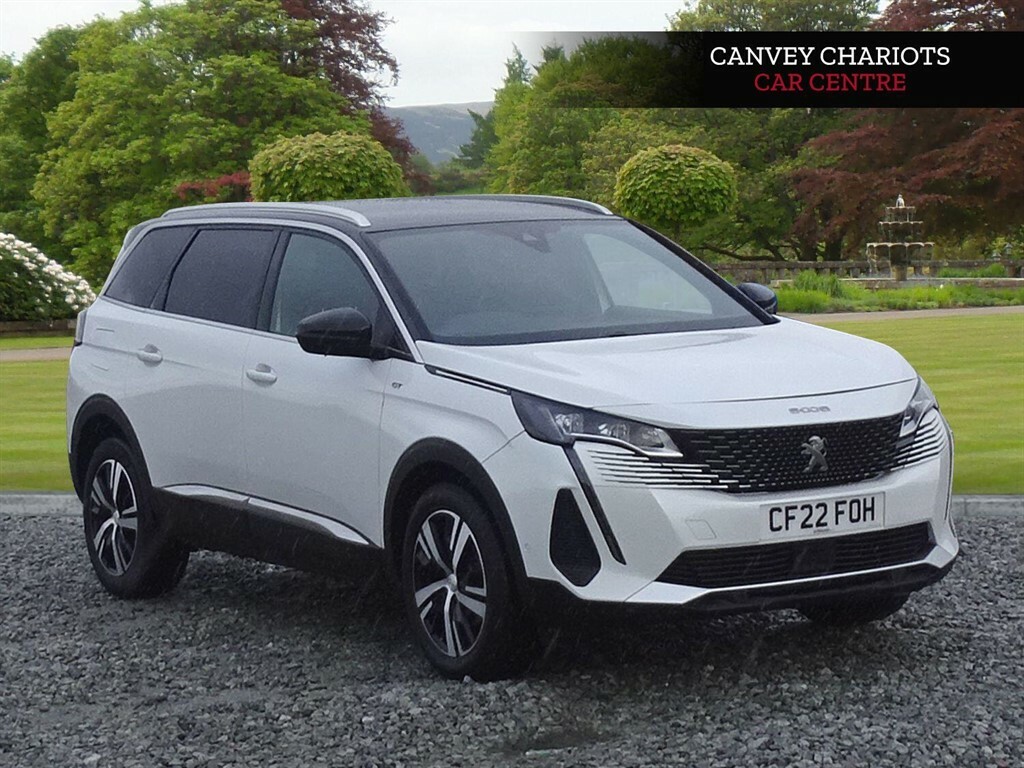 Peugeot 5008 1.2 Puretech Gt Euro 6 Ss White