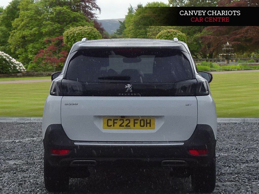 Peugeot 5008 1.2 Puretech Gt Euro 6 Ss White #6
