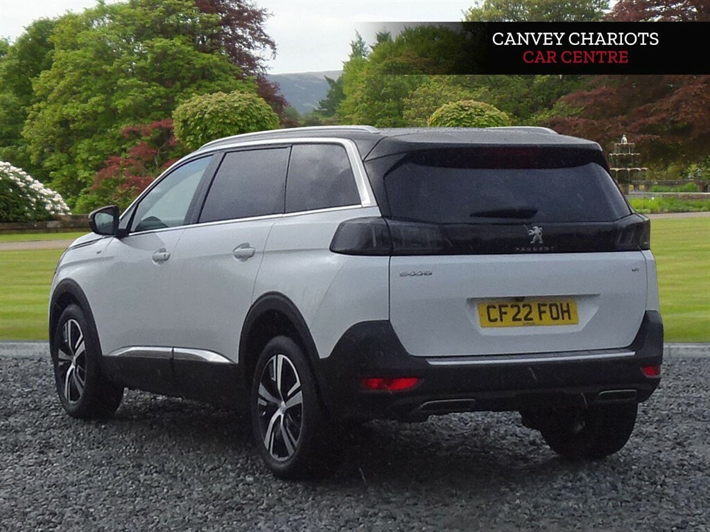 Peugeot 5008 1.2 Puretech Gt Euro 6 Ss White #4