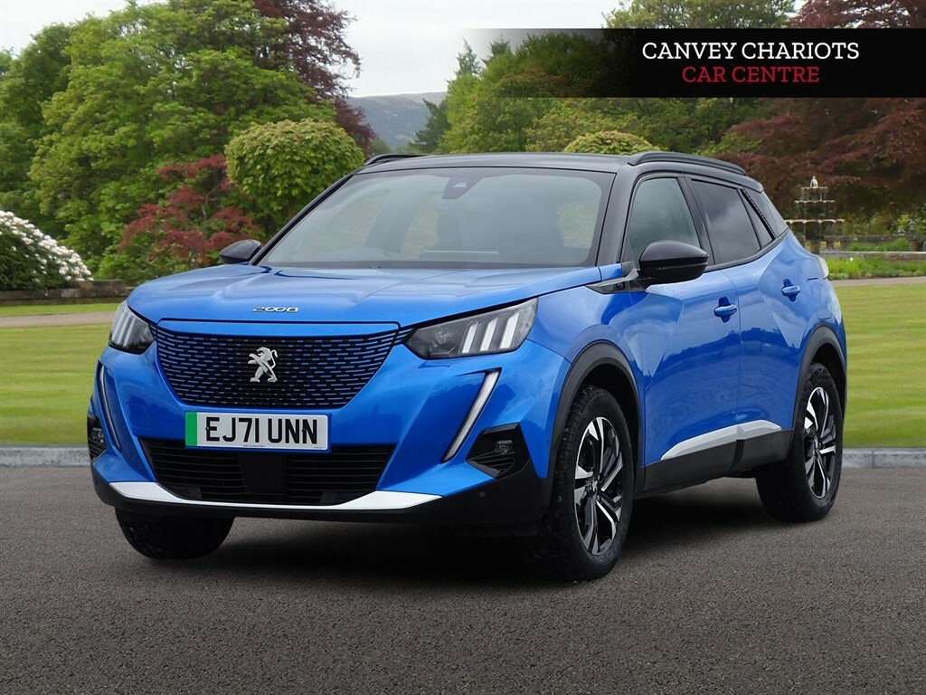 Peugeot e-2008 50Kwh Gt Blue #2