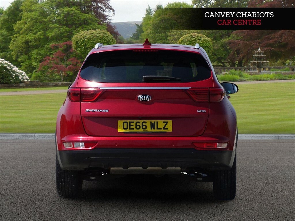 Kia Sportage 1.7 Crdi 3 Euro 6 Ss OE66WLZ Red #6
