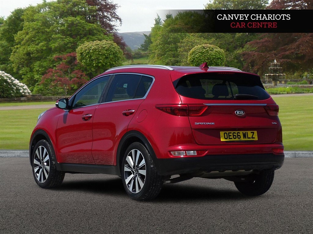 Kia Sportage 1.7 Crdi 3 Euro 6 Ss OE66WLZ Red #4