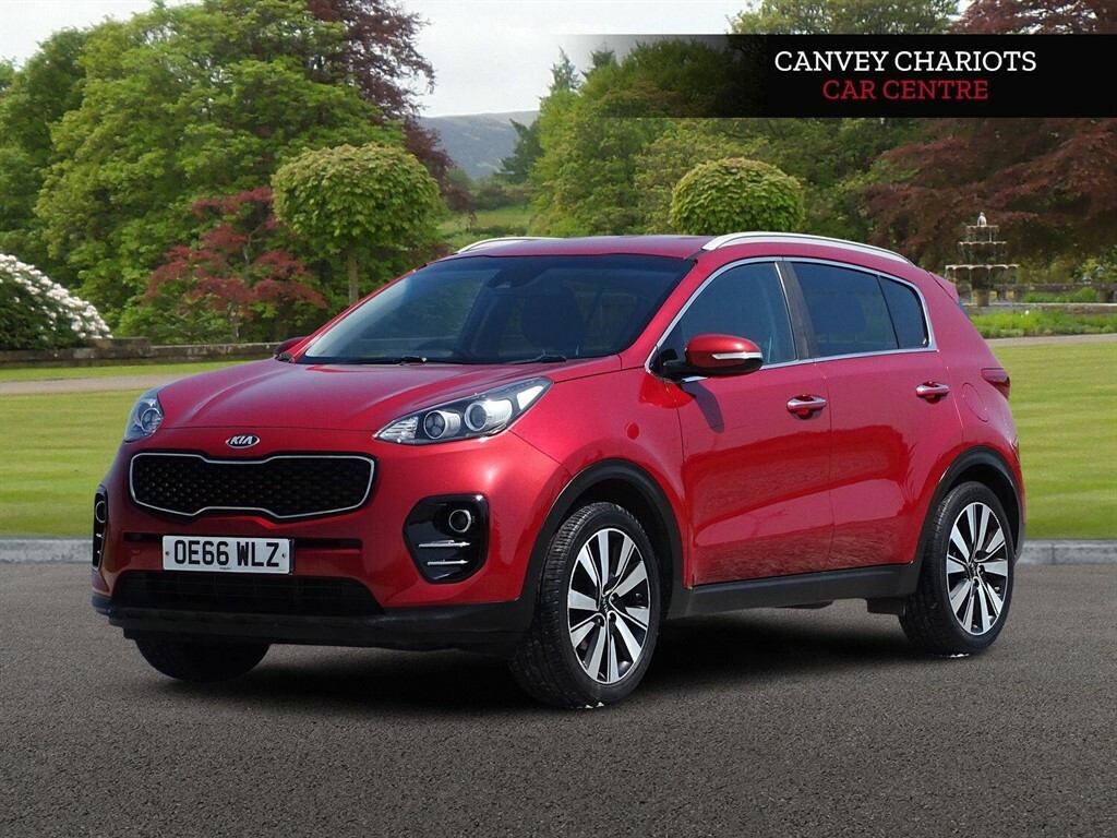 Kia Sportage 1.7 Crdi 3 Euro 6 Ss OE66WLZ Red #3
