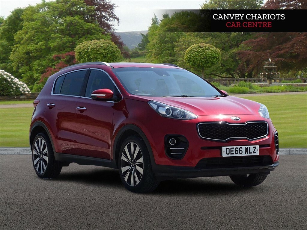 Kia Sportage 1.7 Crdi 3 Euro 6 Ss Red