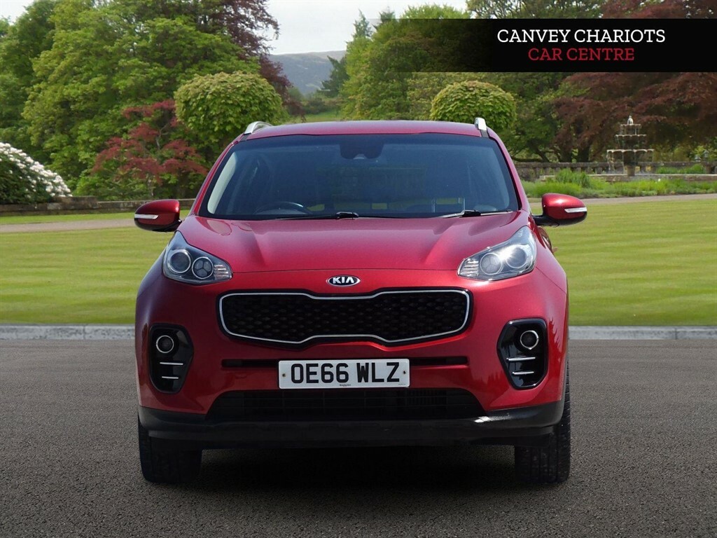 Kia Sportage 1.7 Crdi 3 Euro 6 Ss OE66WLZ Red #2