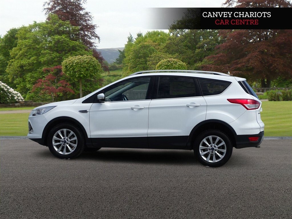 Ford Kuga Kuga Titanium Tdci 4X4 White #6
