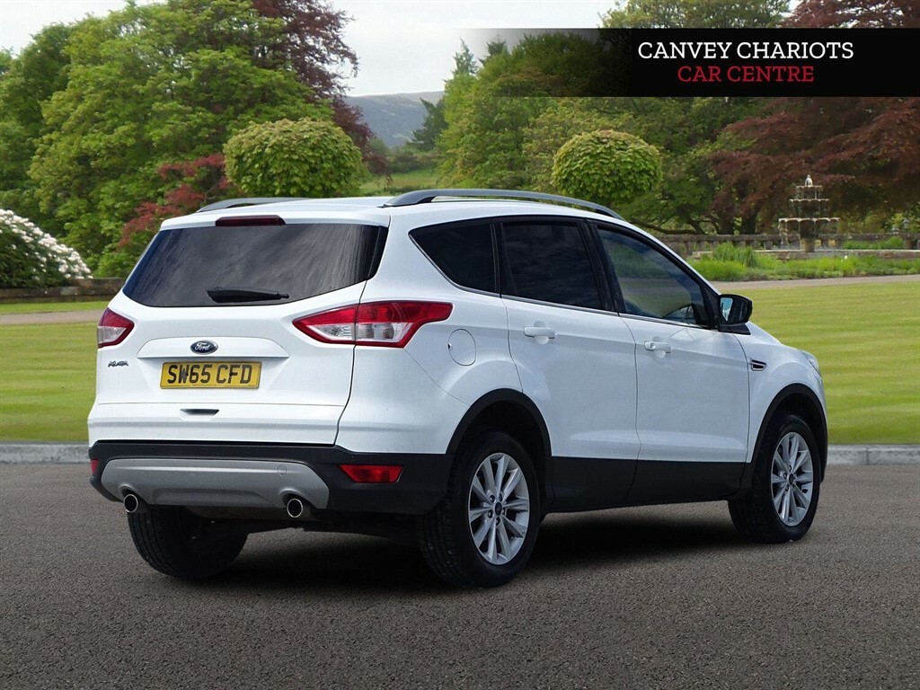 Ford Kuga Kuga Titanium Tdci 4X4 White #4