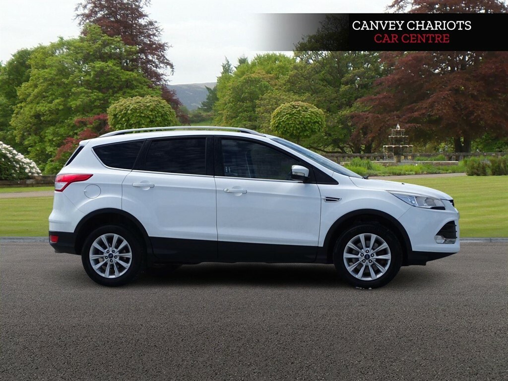 Ford Kuga Kuga Titanium Tdci 4X4 White #5