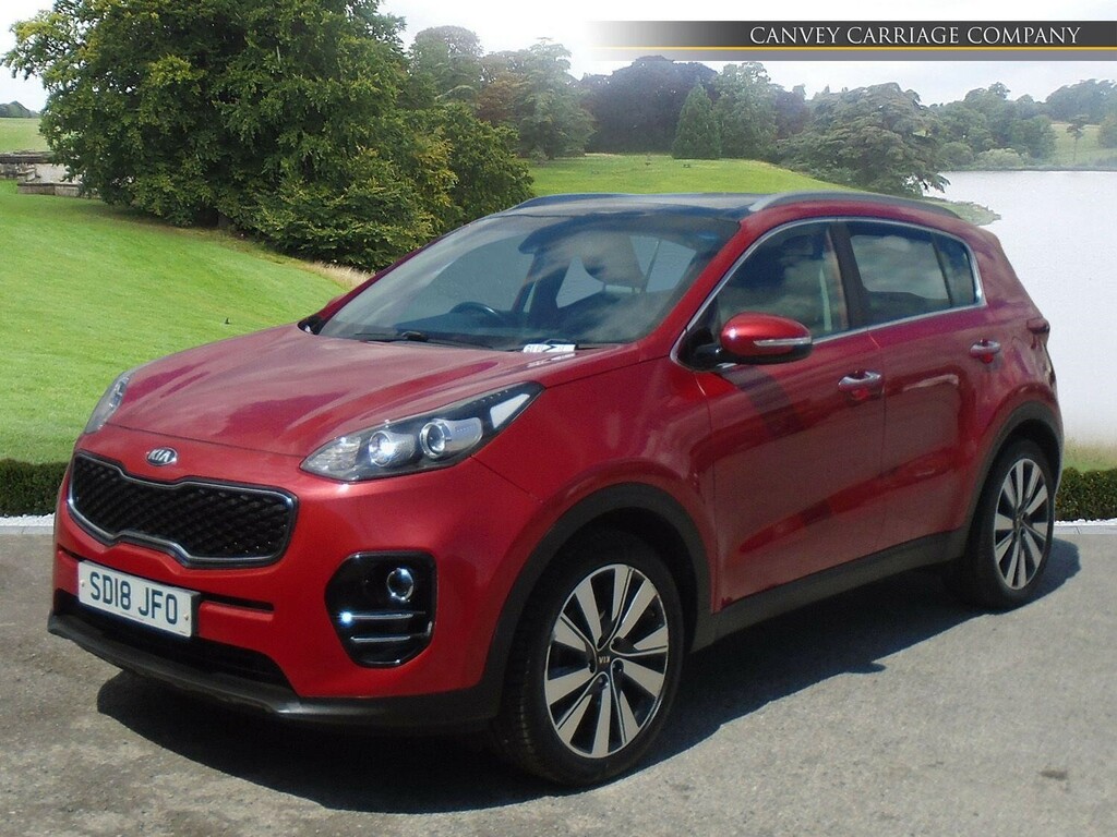 Kia Sportage 1.7 Crdi 3 Euro 6 Ss SD18JFO Red #2