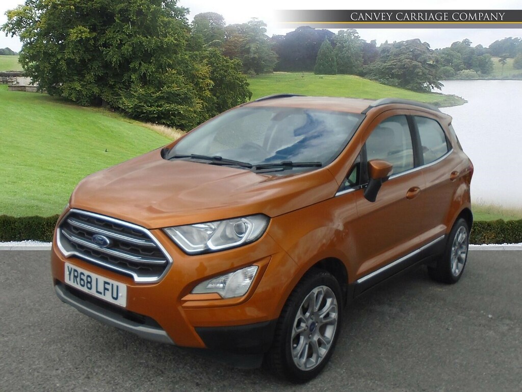 Ford Ecosport 1.0T Ecoboost Titanium Euro 6 Ss YR68LFU Orange #2