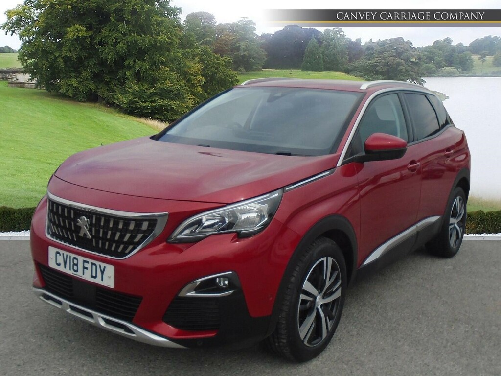 Peugeot 3008 1.5 Bluehdi Allure Euro 6 Ss CV18FDY Red #2