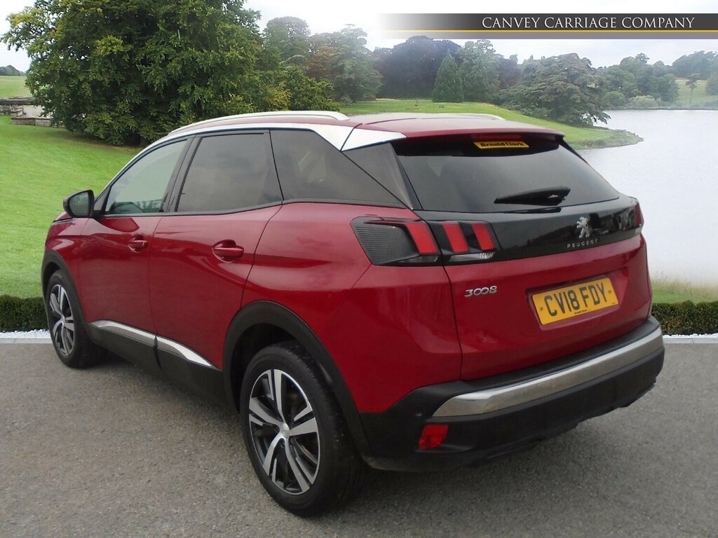 Peugeot 3008 1.5 Bluehdi Allure Euro 6 Ss CV18FDY Red #4