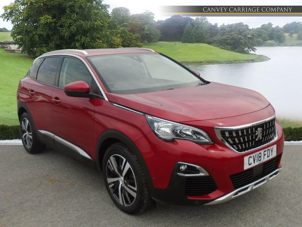Peugeot 3008 1.5 Bluehdi Allure Euro 6 Ss Red