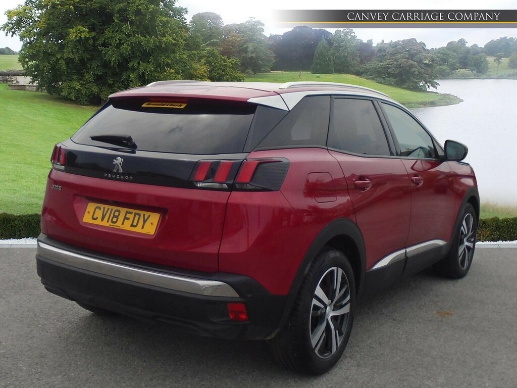 Peugeot 3008 1.5 Bluehdi Allure Euro 6 Ss CV18FDY Red #3