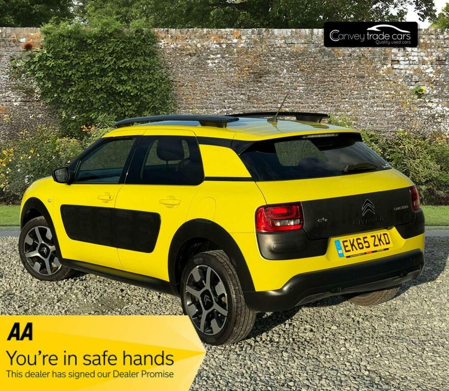 Citroen C4 Cactus Hatchback 1.2 Puretech Flair Etg5 Euro 6 Ss Yellow #2