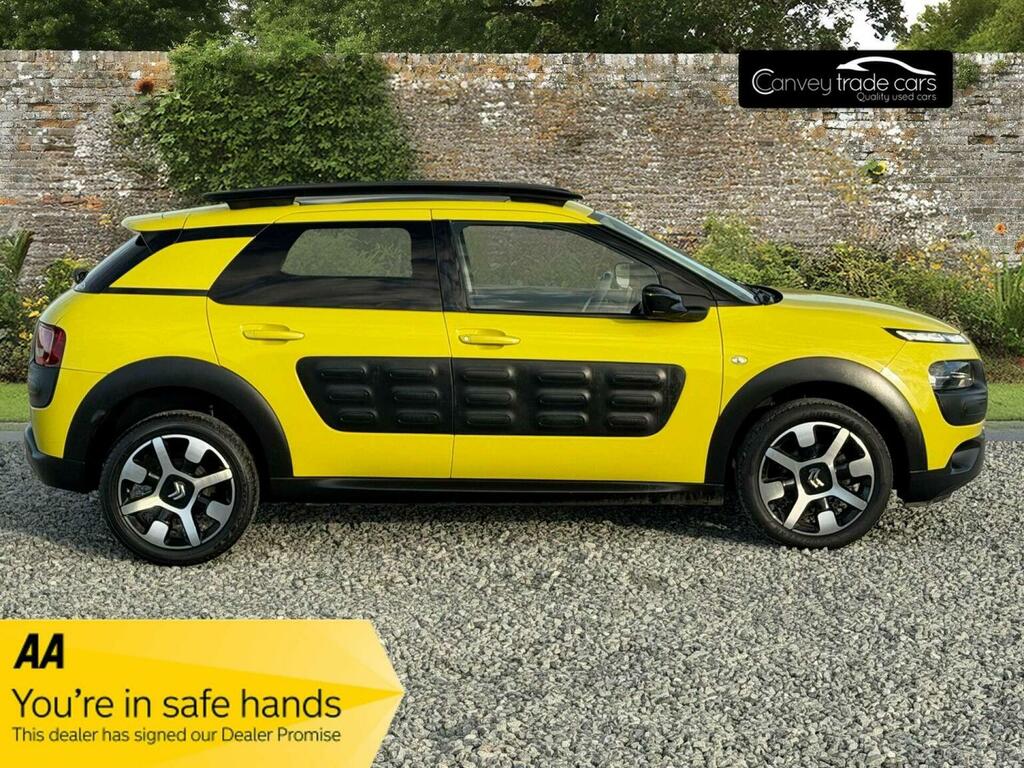 Citroen C4 Cactus Hatchback 1.2 Puretech Flair Etg5 Euro 6 Ss Yellow #4