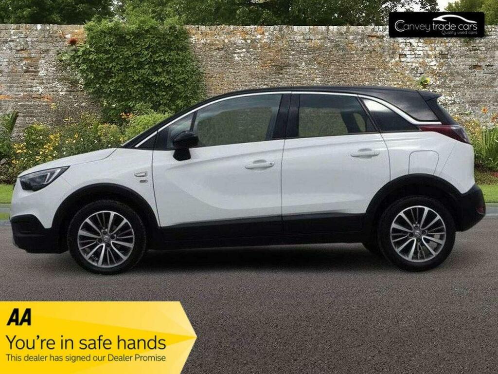 Vauxhall Crossland X Suv 1.5 Turbo D Griffin Euro 6 Ss 202070 DS70AYP White #3