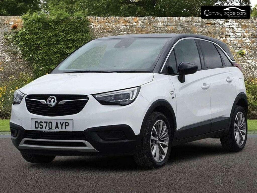 Vauxhall Crossland X Suv 1.5 Turbo D Griffin Euro 6 Ss 202070 DS70AYP White #5