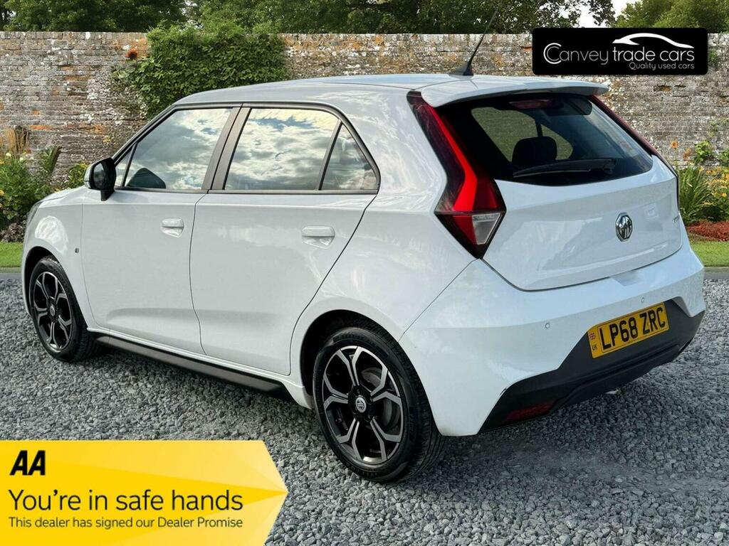 MG MG3 Hatchback 1.5 Vti-tech Excite Euro 6 Ss 20 LP68ZRC White #2