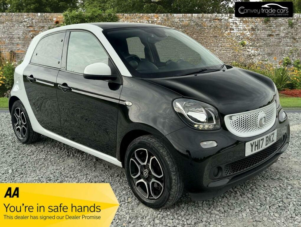 Smart Forfour Hatchback 0.9T Prime Premium Twinamic Euro 6 S Black
