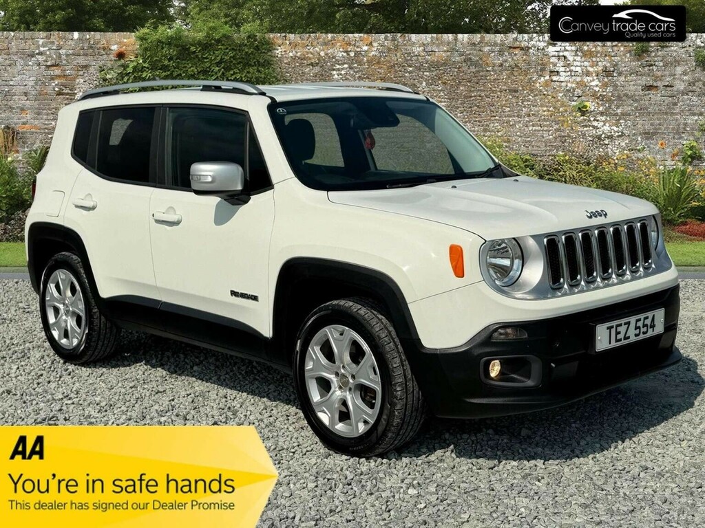 Jeep Renegade Suv 2.0 Multijetii Limited 4Wd Euro 6 Ss 5 TEZ554 White