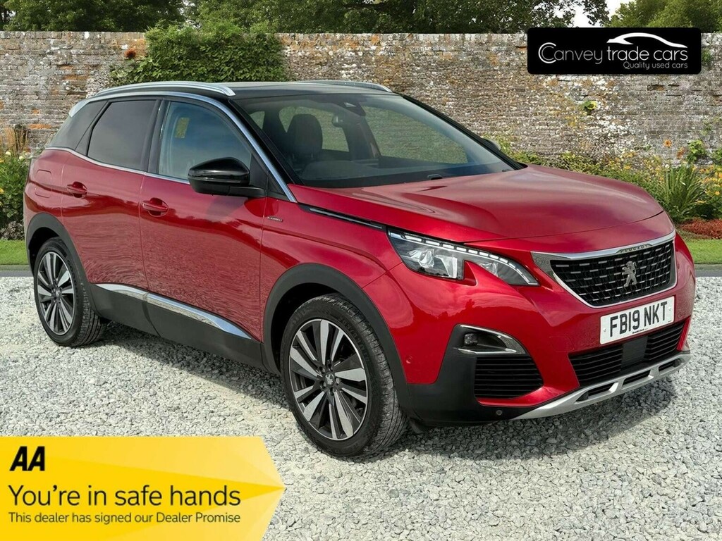 Peugeot 3008 Suv 1.2 Puretech Gt Line Euro 6 Ss 201919 Red